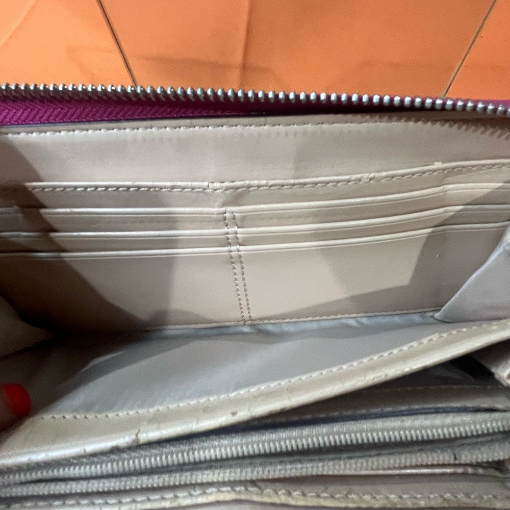 Coach Pink Clutch Wristlet - Picture 11 of 16